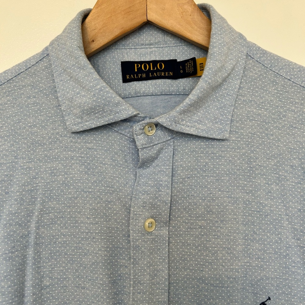 Ralph Lauren Light Blue Polo Shirt